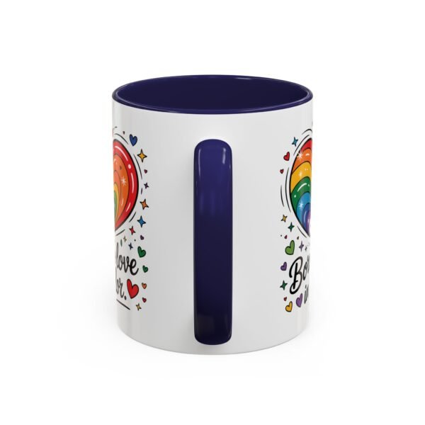 11 oz Coffee Mug LGBTQIA Pride Born to Love in Color - Image 10