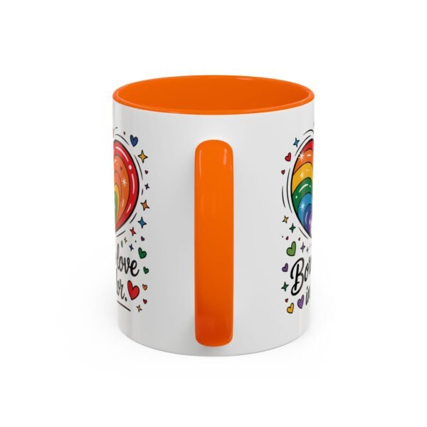 11 oz Coffee Mug LGBTQIA Pride Born to Love in Color - Image 34