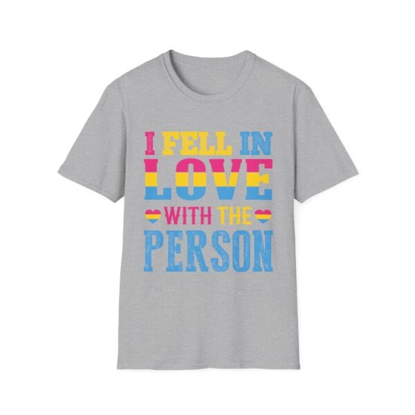 PANSEXUAL PRIDE T-SHIRT - I FELL IN LOVE WITH THE PERSON - PRIDE MONTH SHIRT - Image 20