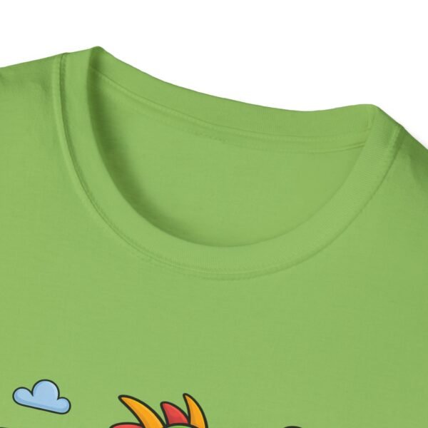 Fierce & Fabulous Pride T-Shirt, LGBTQ+ Shirt, Rainbow Dragon Tee, Unisex Softstyle Top, Gift for Pride Month - Image 16