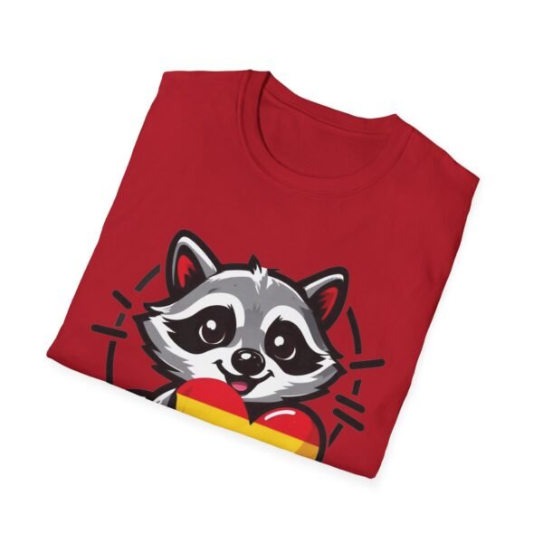 Rainbow Raccoon Pride T-Shirt, LGBTQ+ Apparel, Unisex T-Shirt, Soft Cotton Tee, Gift for Pride Month, Fun LGBTQ Gift - Image 56