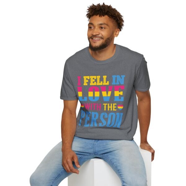 PANSEXUAL PRIDE T-SHIRT - I FELL IN LOVE WITH THE PERSON - PRIDE MONTH SHIRT - Image 31
