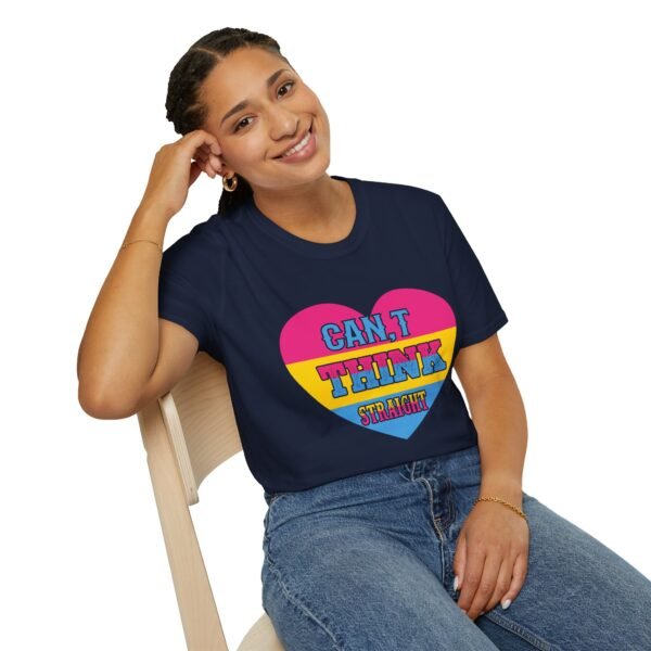 Can’t Think Unisex Softstyle T-Shirt, LGBTQ+ Pride Apparel, Casual Wear, Thoughtful Gift, Everyday Wear, Summer Fashion - Image 43