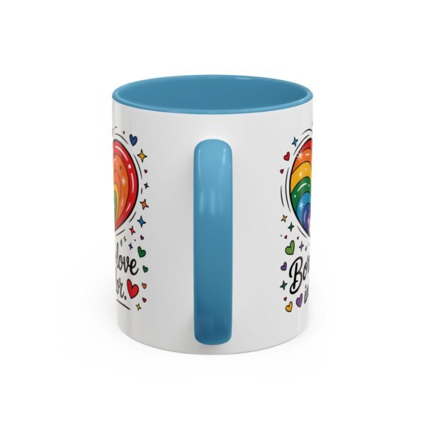 11 oz Coffee Mug LGBTQIA Pride Born to Love in Color - Image 28
