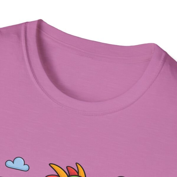 Fierce & Fabulous Pride T-Shirt, LGBTQ+ Shirt, Rainbow Dragon Tee, Unisex Softstyle Top, Gift for Pride Month - Image 24