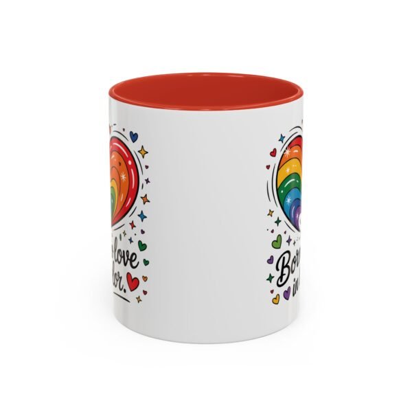 11 oz Coffee Mug LGBTQIA Pride Born to Love in Color - Image 19