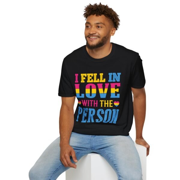 PANSEXUAL PRIDE T-SHIRT - I FELL IN LOVE WITH THE PERSON - PRIDE MONTH SHIRT - Image 18