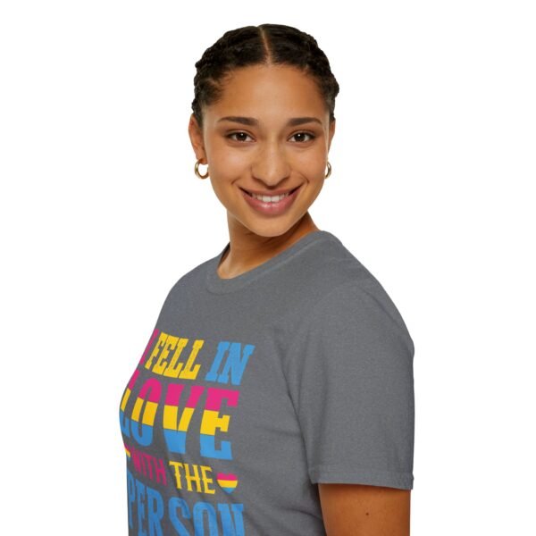 PANSEXUAL PRIDE T-SHIRT - I FELL IN LOVE WITH THE PERSON - PRIDE MONTH SHIRT - Image 29