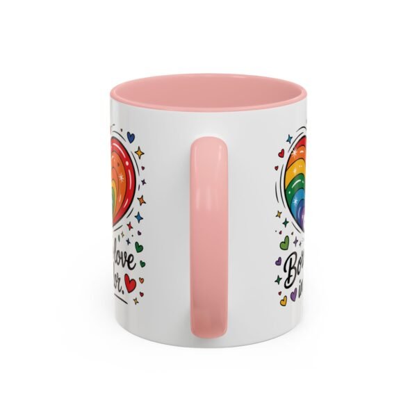 11 oz Coffee Mug LGBTQIA Pride Born to Love in Color - Image 16