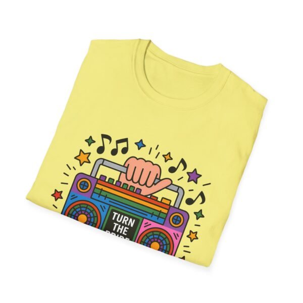 Pride Celebration T-Shirt, LGBTQ+ Apparel, Turn Up The Pride Shirt, Unisex Graphic Tee, Festival Wear, Rainbow Pride Clothing - Image 18